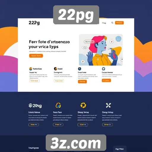 O impacto do design do site 22pg na experiência do usuário